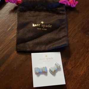 brand new kate spade bow earrings!